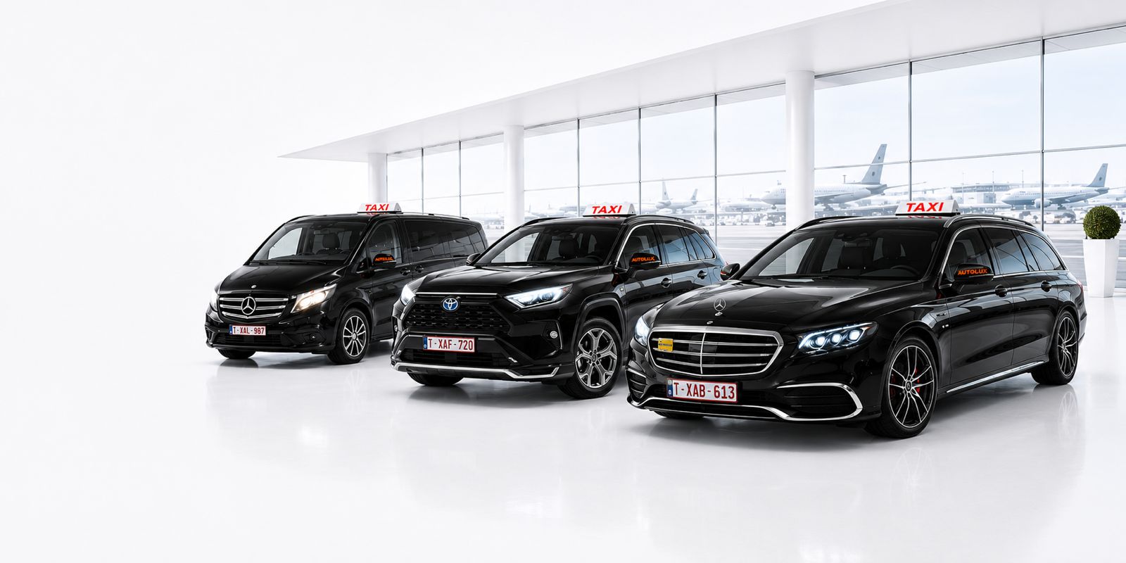 Mercedes Autolux — premium taxiservice in Brussel